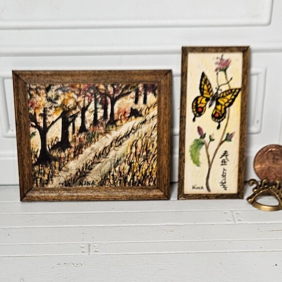 Dollhouse Paintings by Nina